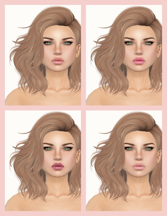 PXL Aeryn Natural Makeups 1,2,3,4